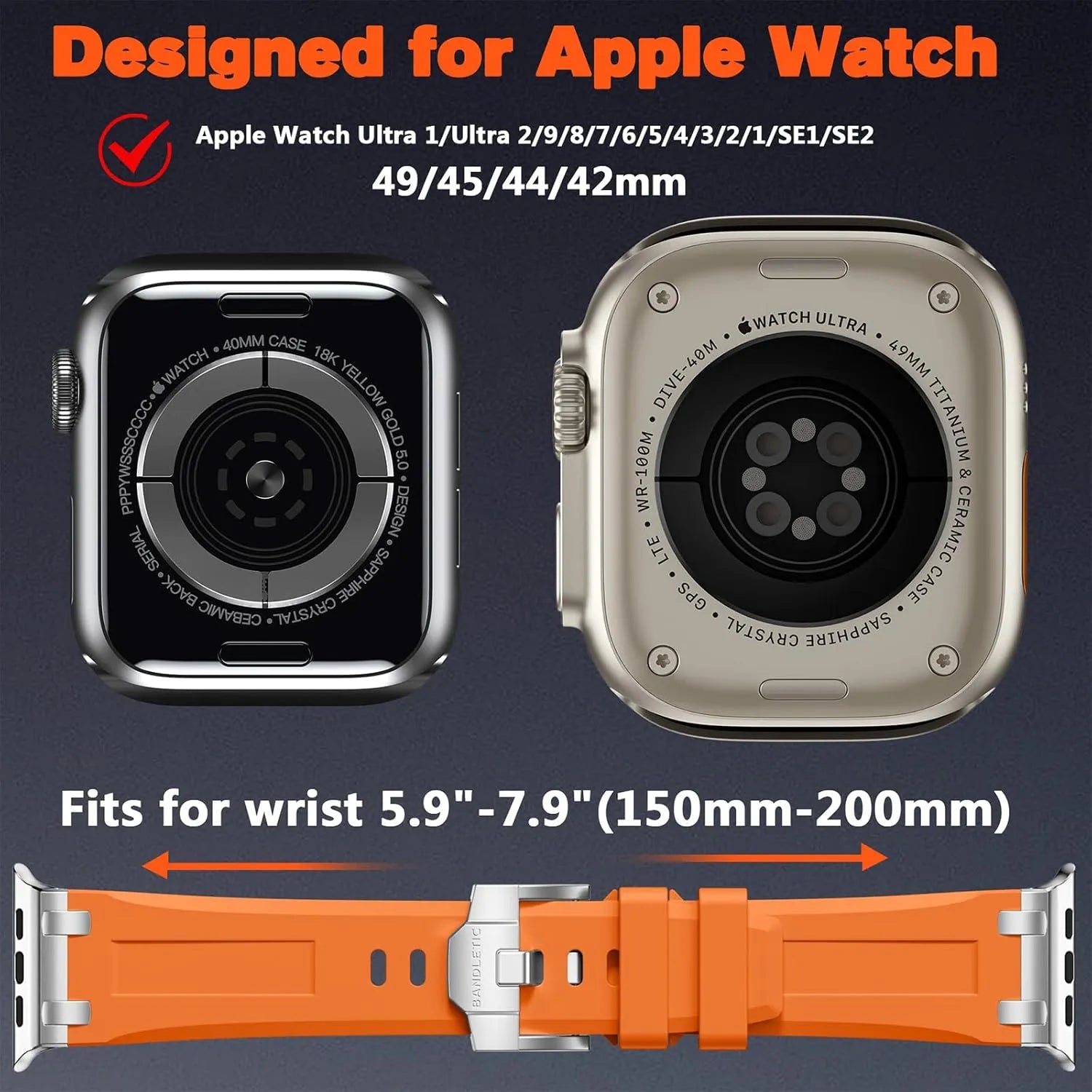 Breathable TPU Strap with Stainless Steel Buckle